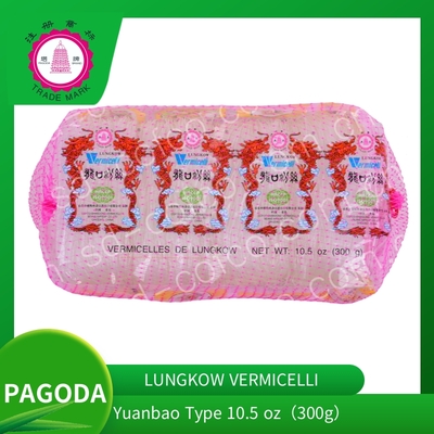 PAGODA Lungkow Vermicelli Yuanbao Type in Mesh bag 10.5oz (300G)